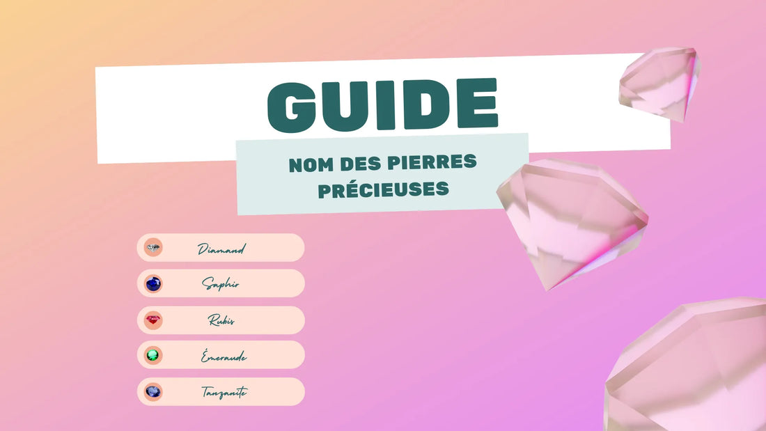 Nom des pierres précieuses