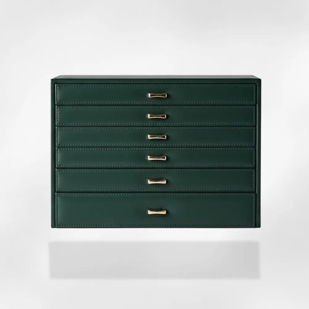 Boîte à Bijoux Cuir Luxe | RoyalCoffer®34