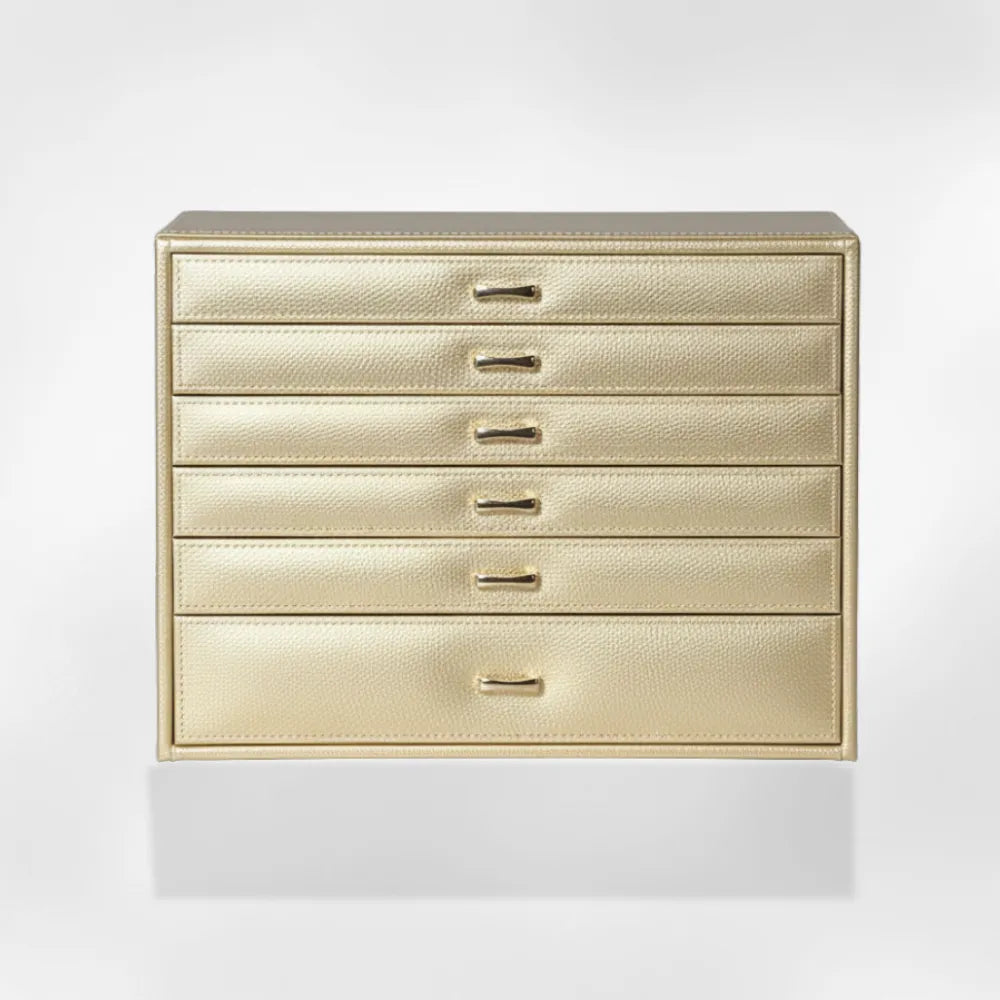 Boîte à Bijoux Cuir Luxe | RoyalCoffer®345678