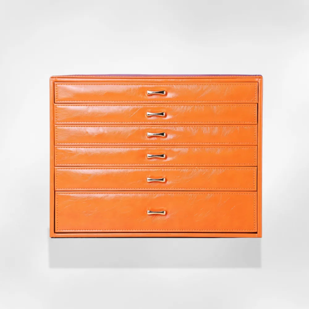 Boîte à Bijoux Cuir Luxe | RoyalCoffer®34567890