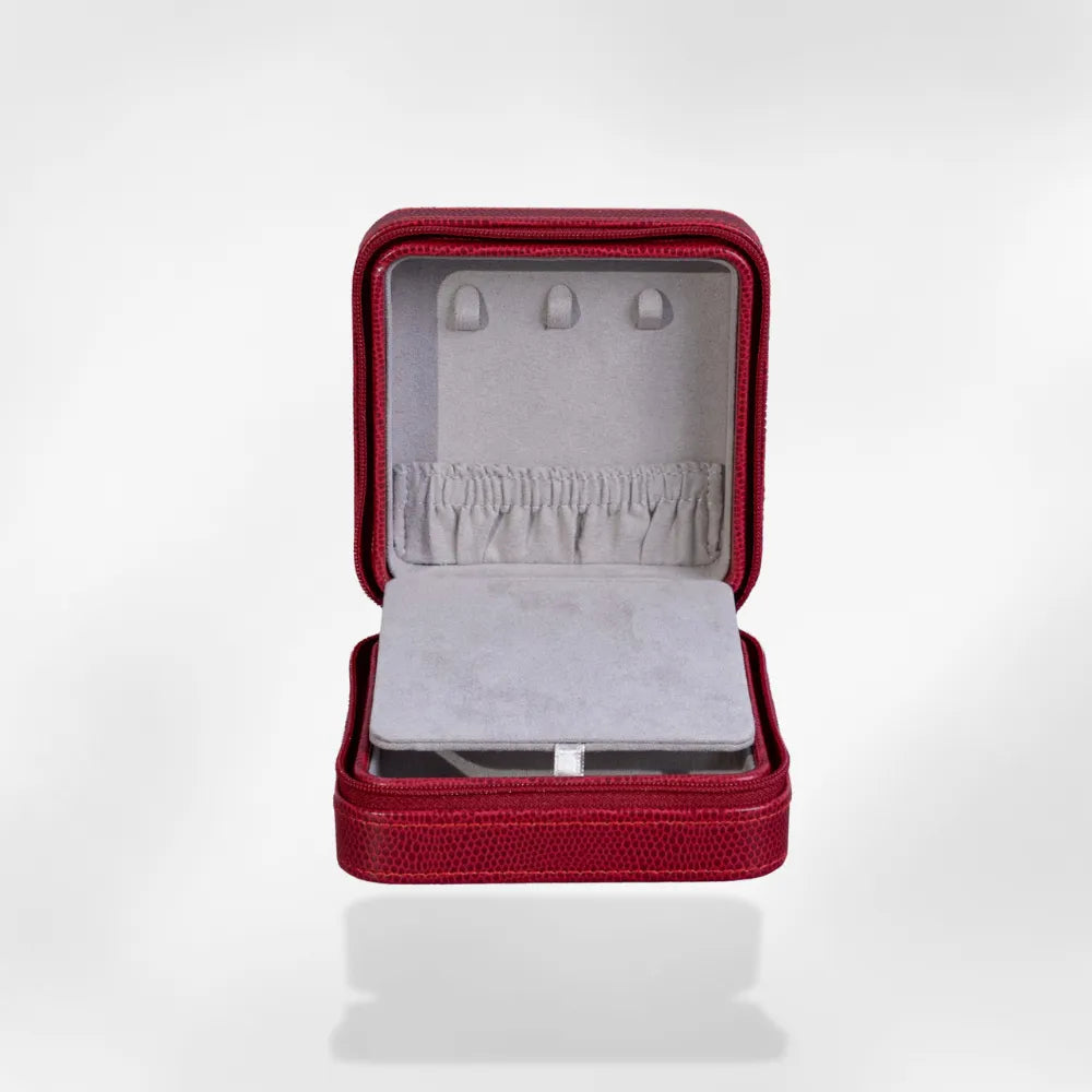 Boîte à Bijoux de Voyage avec Miroir | RoyalCoffer®3