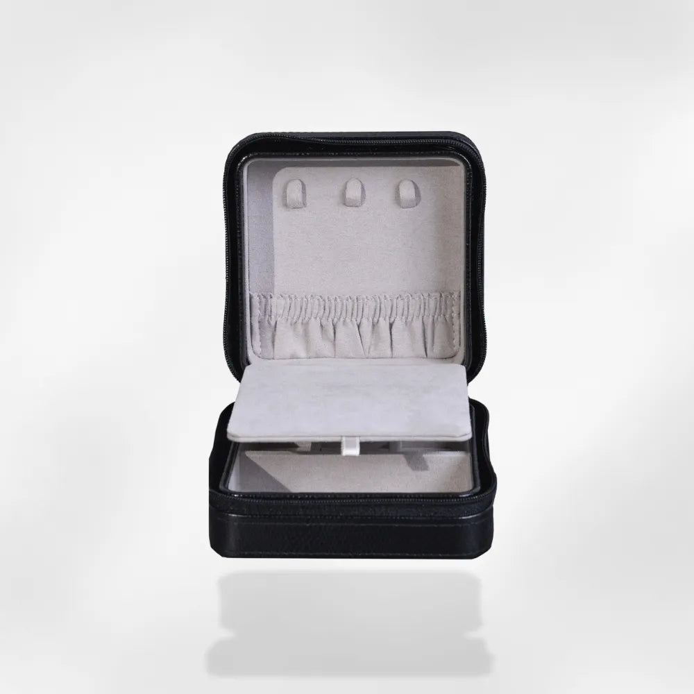 Boîte à Bijoux de Voyage avec Miroir | RoyalCoffer®34567