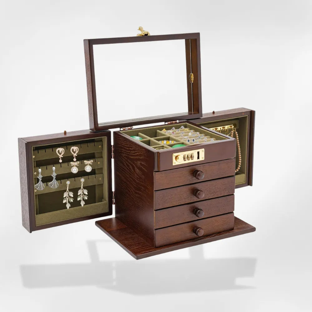 Grande Boîte à bijoux en Bois | RoyalCoffer®34567342