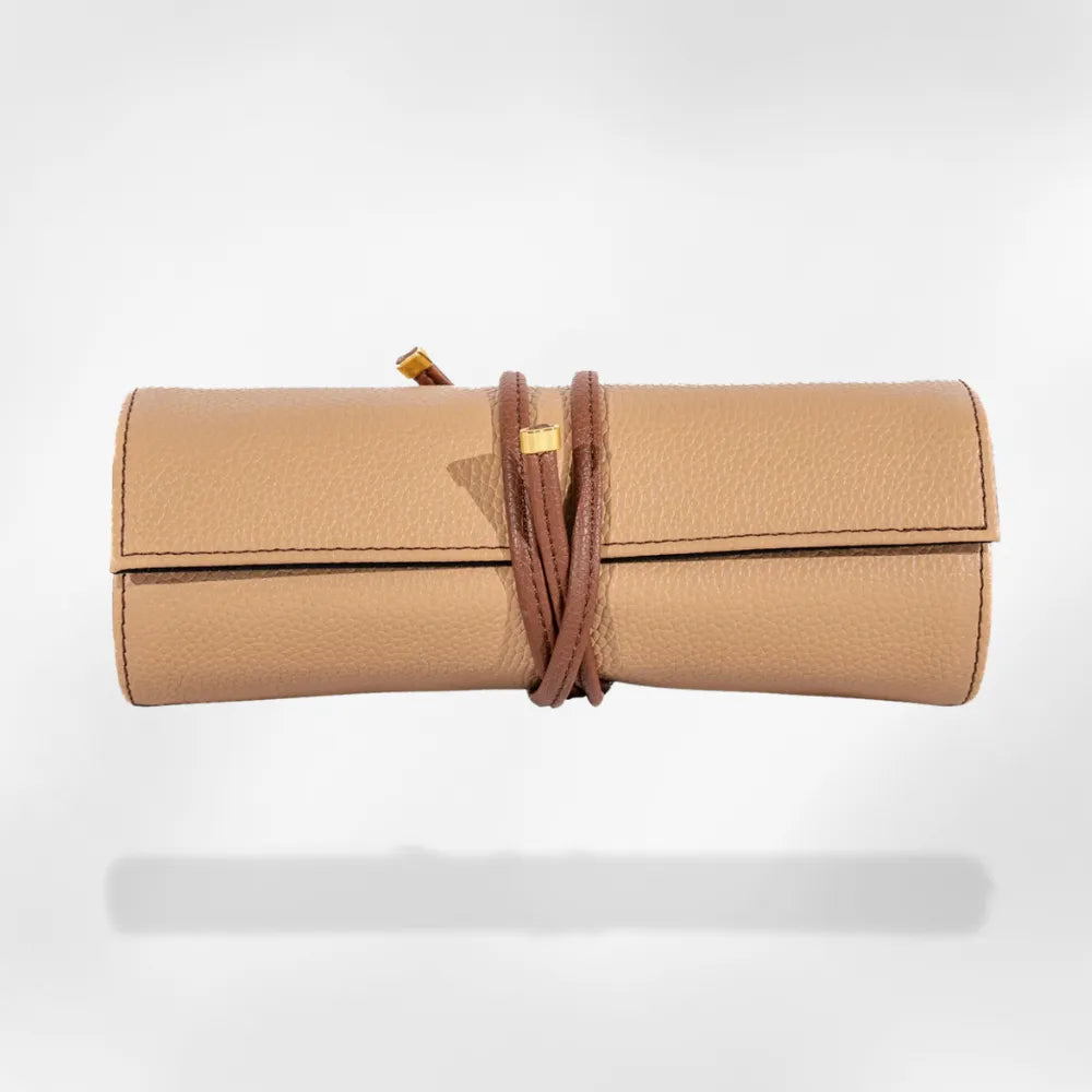 Pochette Bijoux Voyage Cuir | RoyalCoffer®