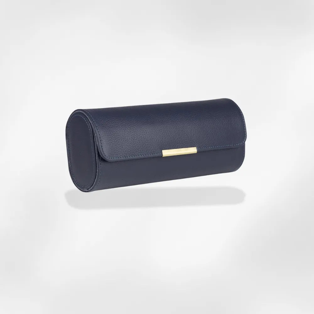 RoyalCoffer®Étui montres cuir luxe bleu