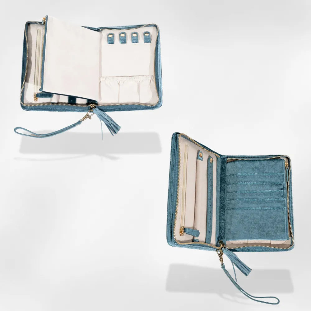 RoyalCoffert® Pochette Bijoux Voyage Velours5