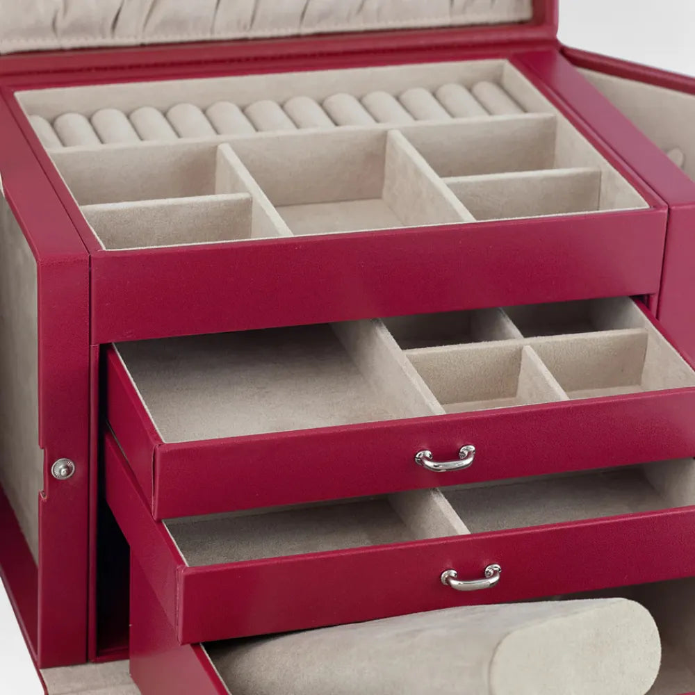 Royalcoffer® Boîte Rangement Bijoux avec Tiroir 3