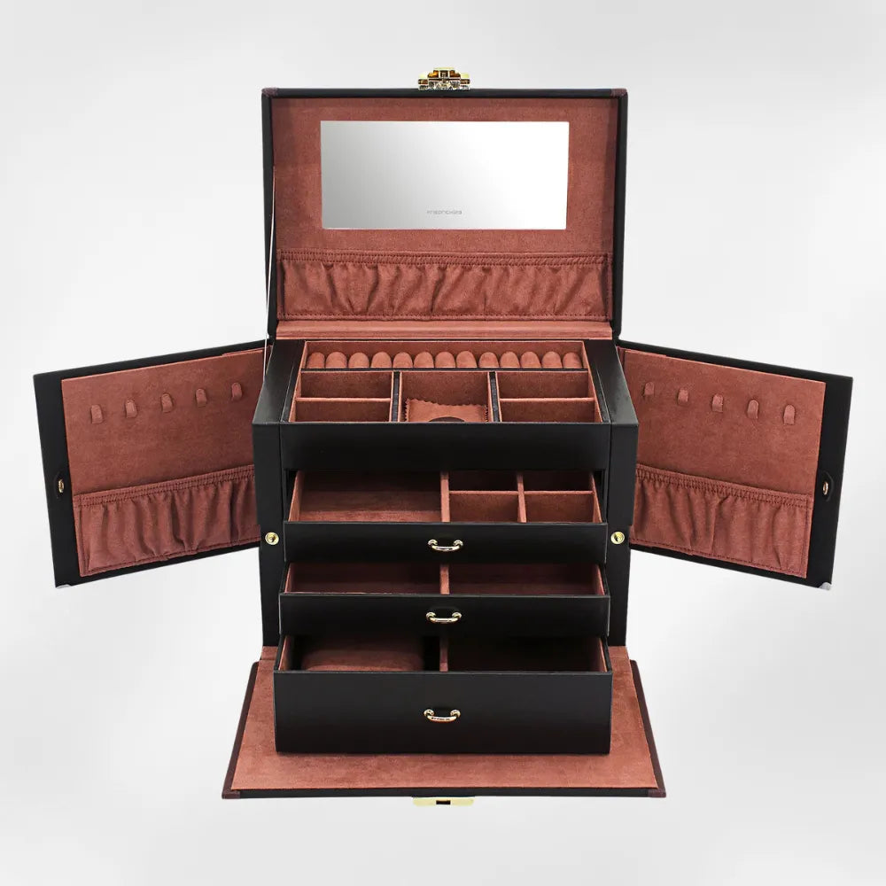 Royalcoffer®Rangement Bijoux et Argent Homme