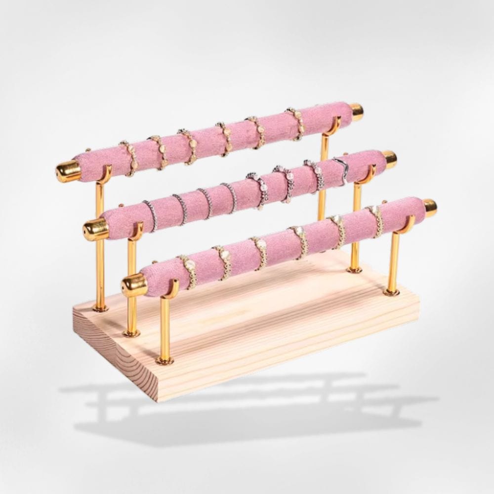 RoyalCoffer 3 supports à bagues Présentoir à bijoux <br> RoyalRing