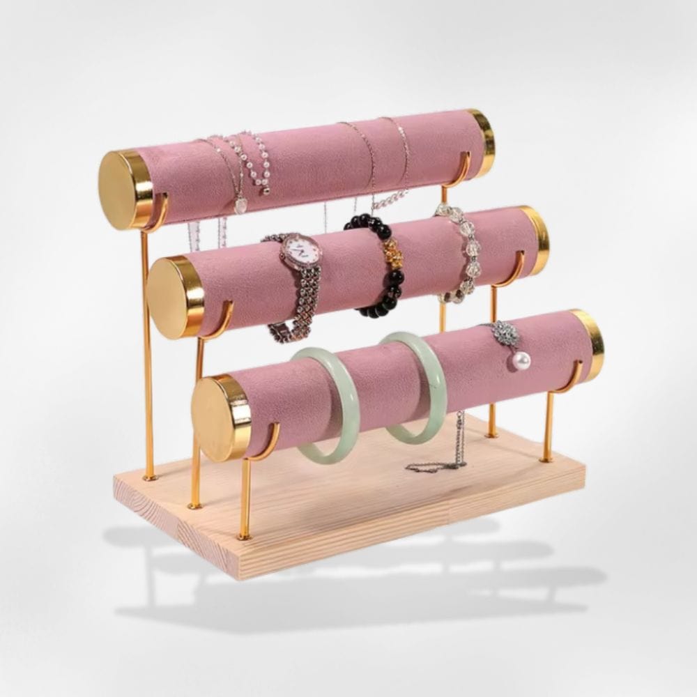 RoyalCoffer 3 supports à bracelet Présentoir à bijoux <br> RoyalGirly