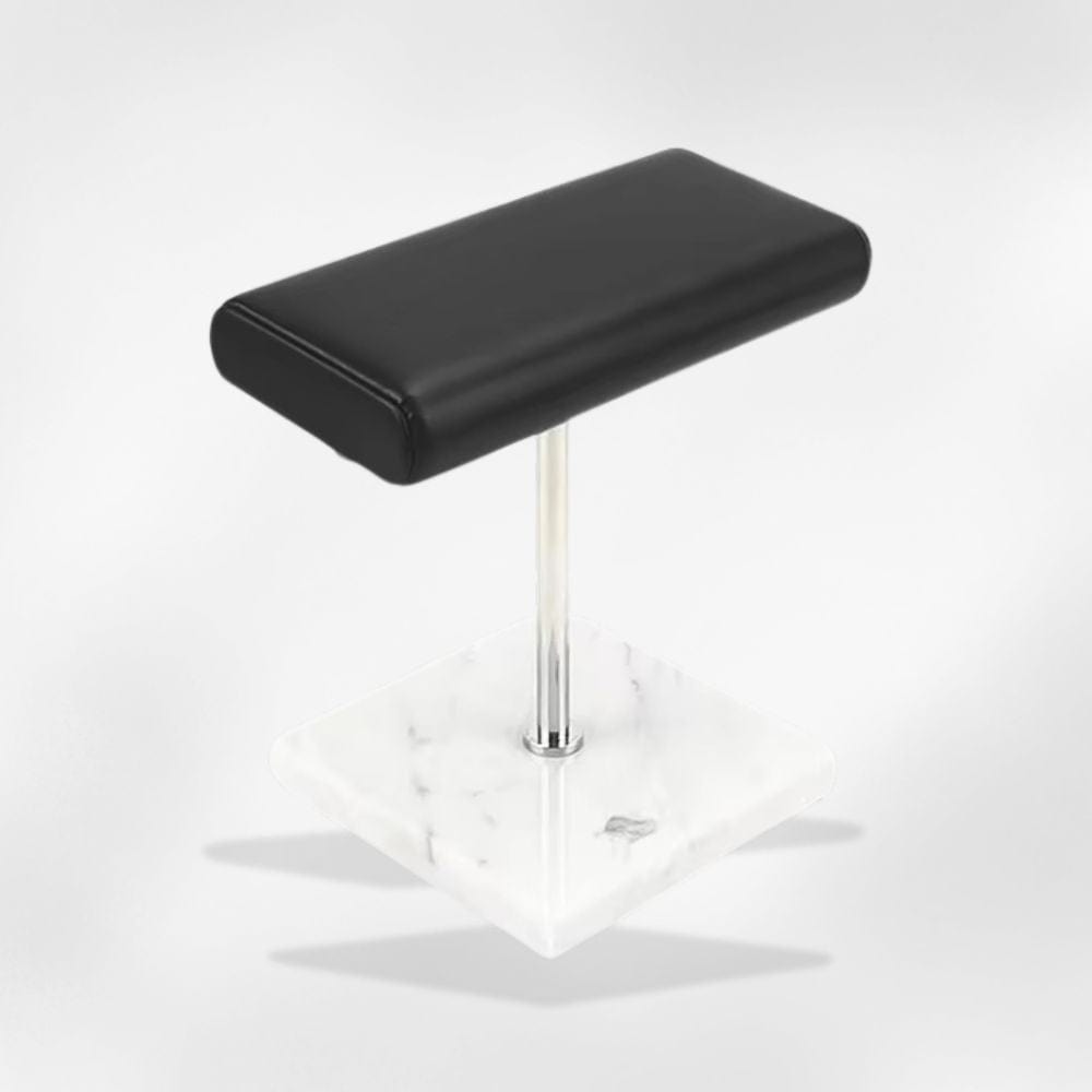 RoyalCoffer Blanc argent Présentoir à montres <br>marbre