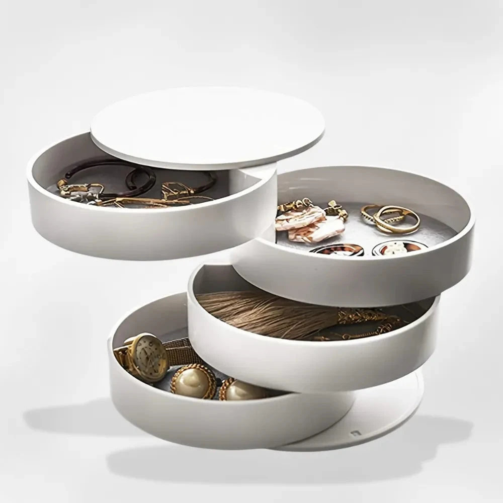 RoyalCoffer® Blanc Boîte rangement bijoux