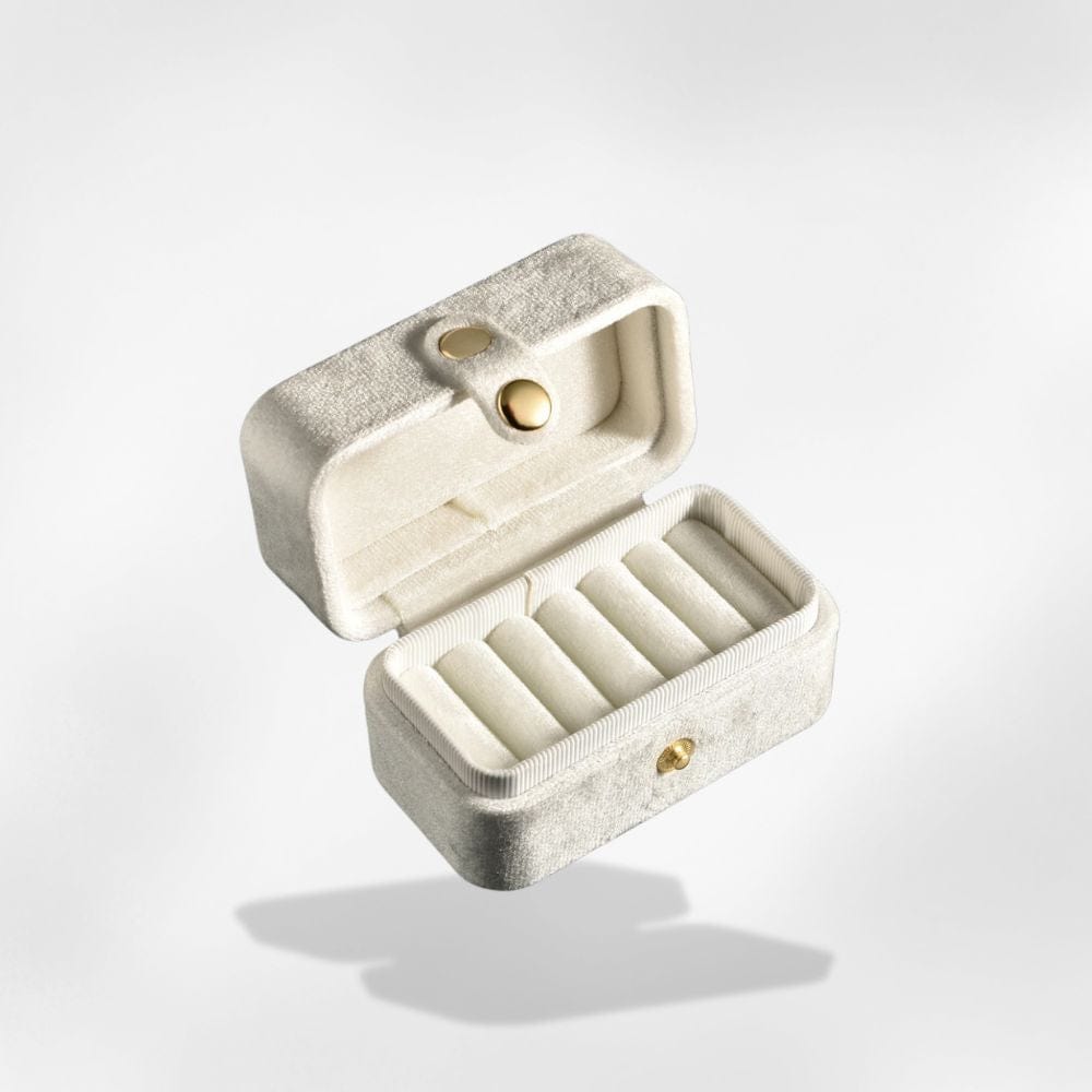 RoyalCoffer Blanche Boîte à bijoux <br> bague