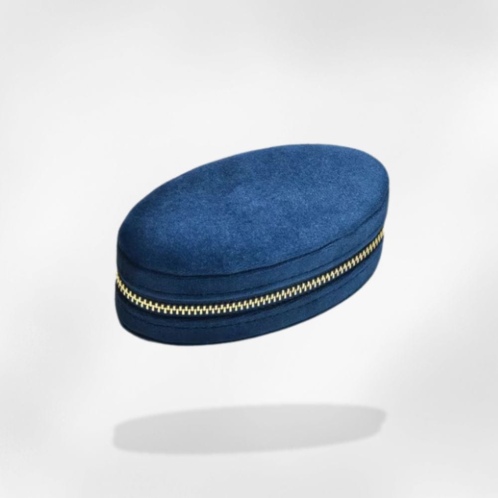 RoyalCoffer Bleu Boîte à bijoux <br> Sac à main