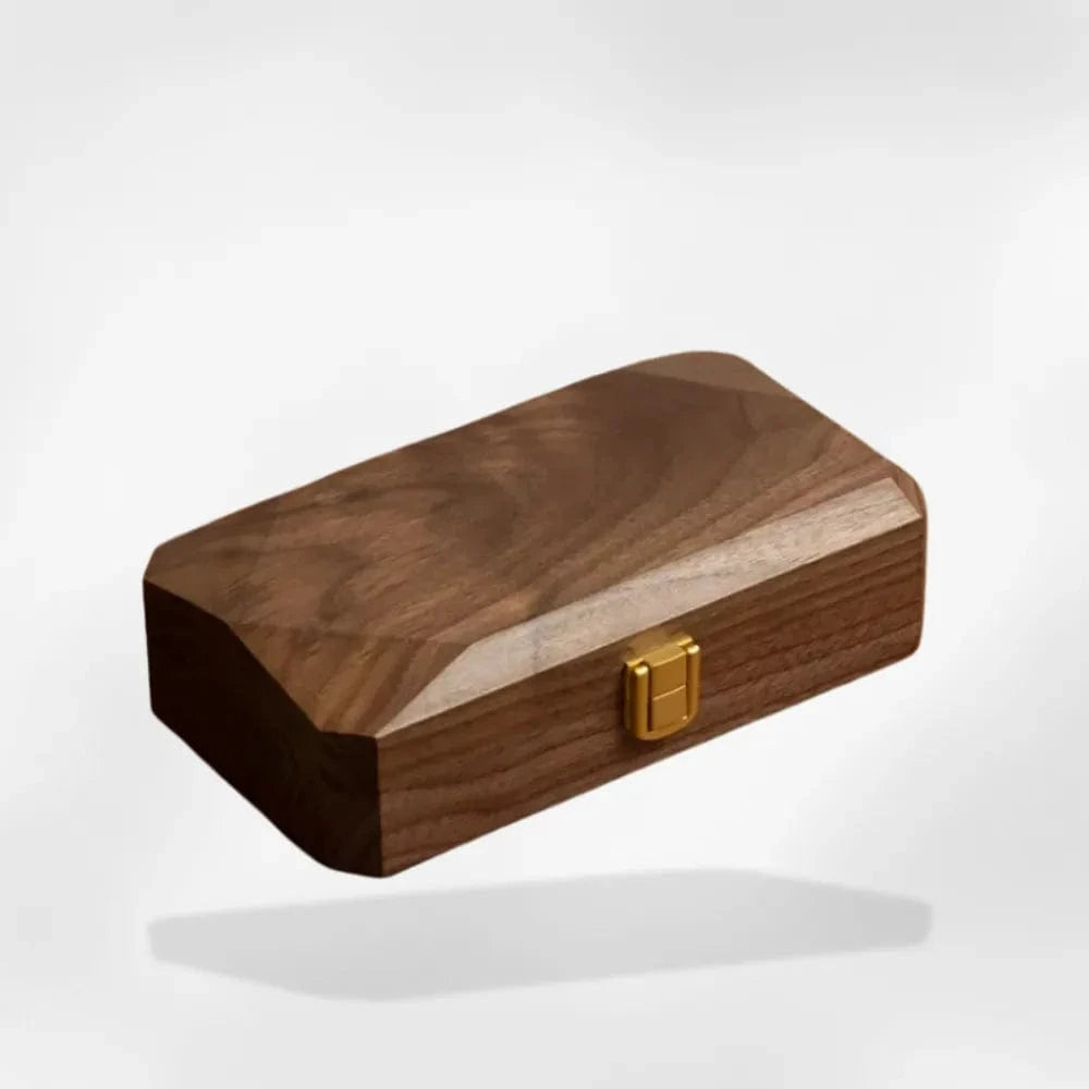 RoyalCoffer® Bois Boîte à bijoux Bois Noyer