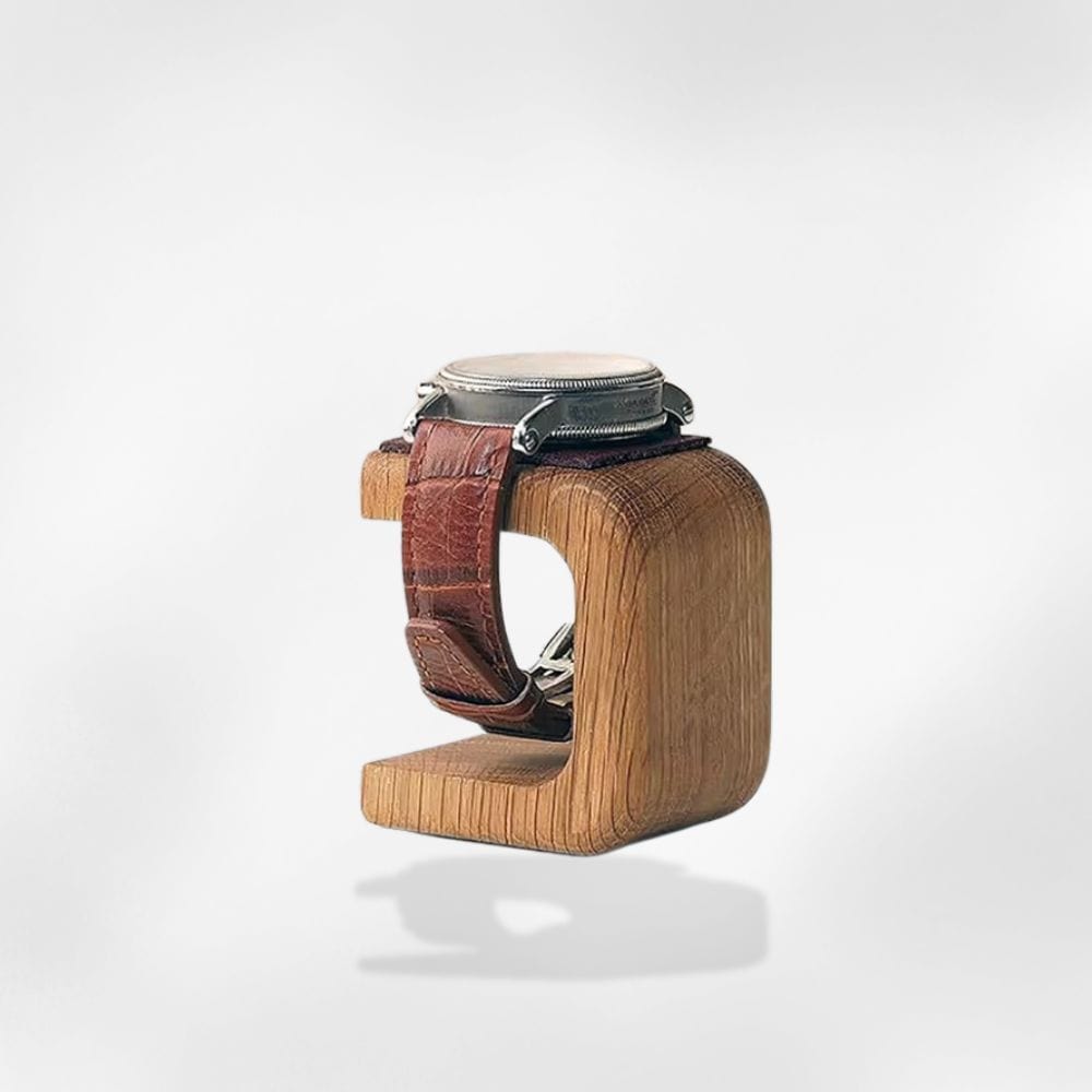 RoyalCoffer Bois Présentoir montre <br>RoyalCuir