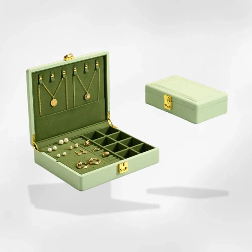 RoyalCoffer® Boîte à bijoux avec serrure