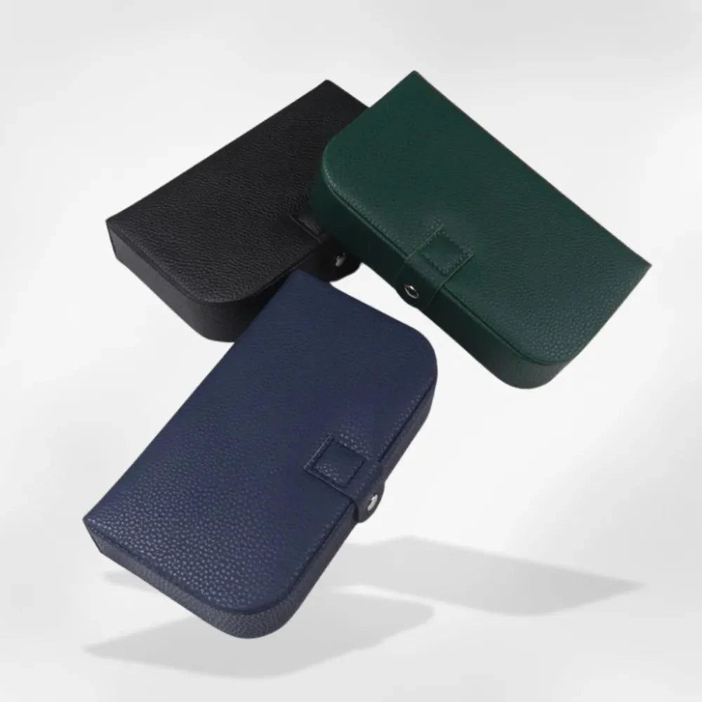 RoyalCoffer® Boîte de Voyage Structurée pour Bijoux