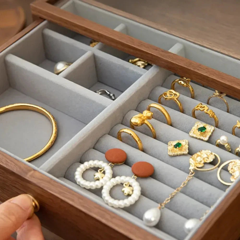 RoyalCoffer® Petit coffret Bijoux bois