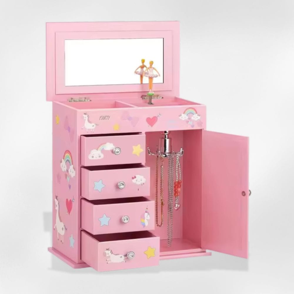 RoyalCoffer Rose Boîte à bijoux <br> RoyalKid