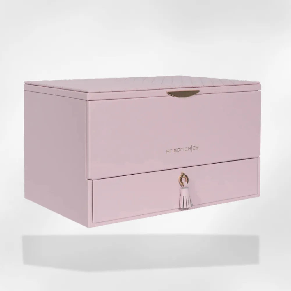 royalcoffer® Coffret Bijoux Luxe rose