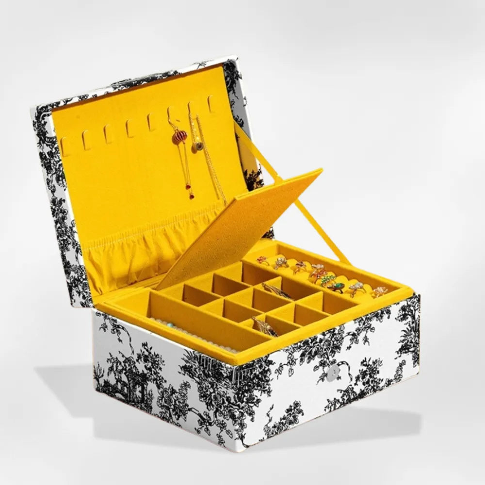 royalcoffer® Coffret à Bijoux Original noir