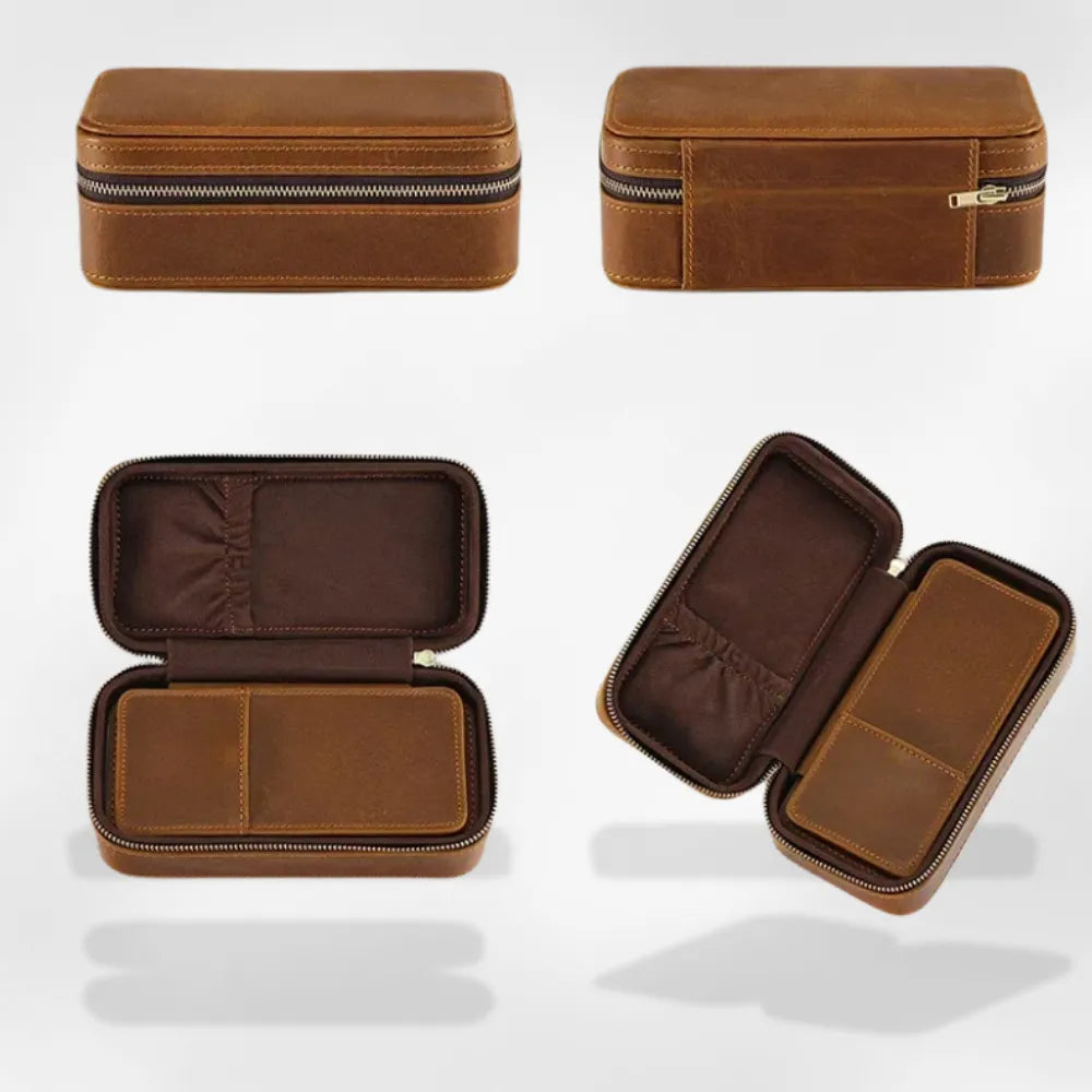royalcoffer®Étui Montre Cuir Homme