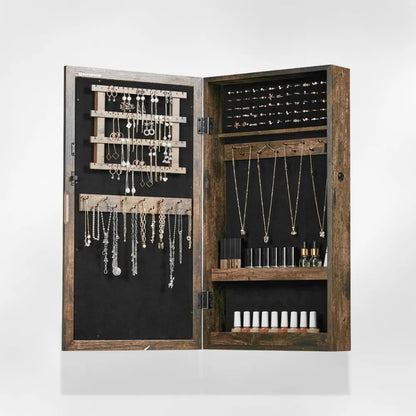 Armoire à Bijoux effet Bois | RoyalCoffer®