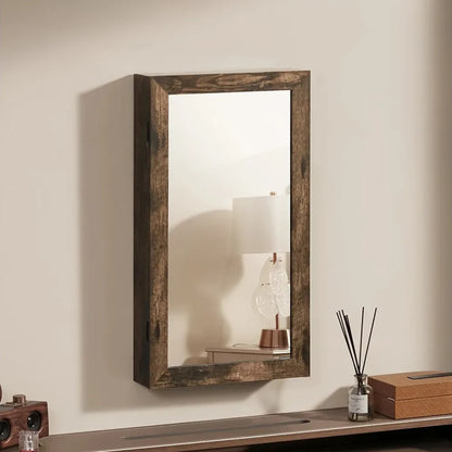 Armoire à Bijoux effet Bois | RoyalCoffer®