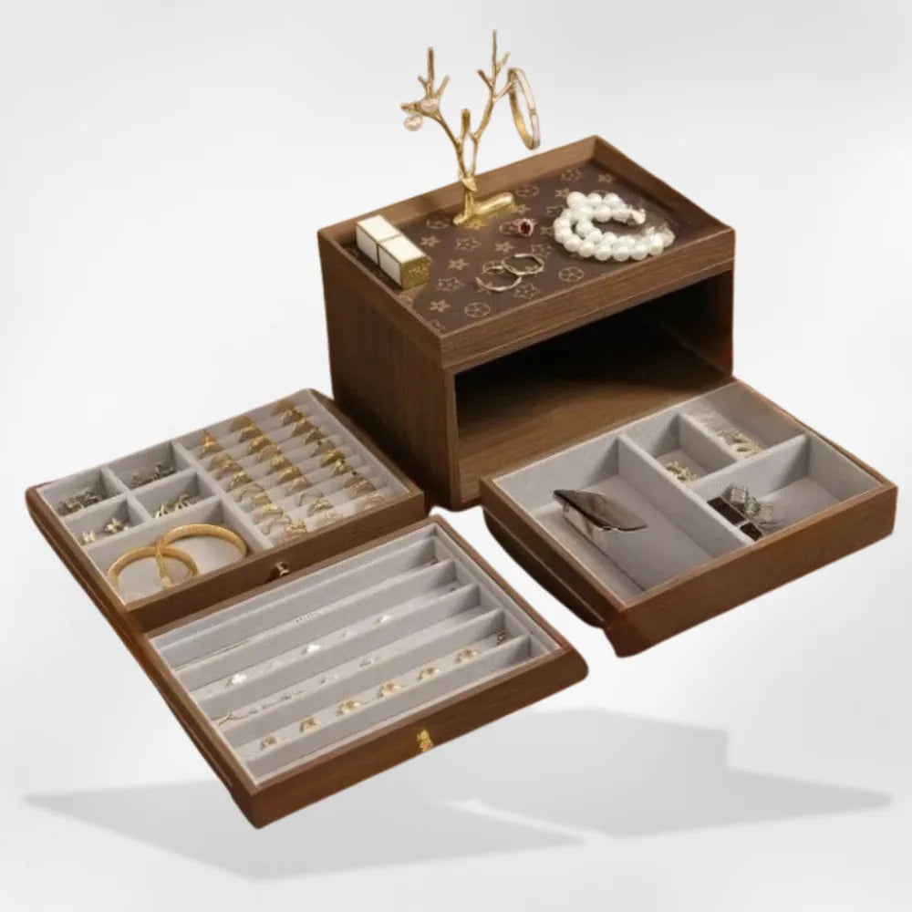 Belle Boîte à Bijoux en bois | royalcoffer