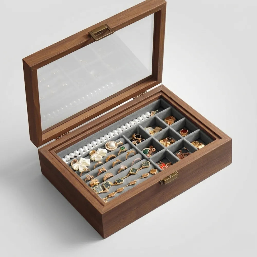 Boîte à Bijoux Bois Amovible-RoyalCoffer®1