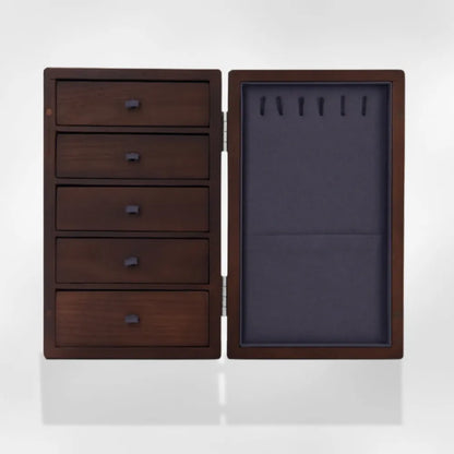 Boîte à Bijoux Bois Foncé | RoyalCoffer®bois-fonce