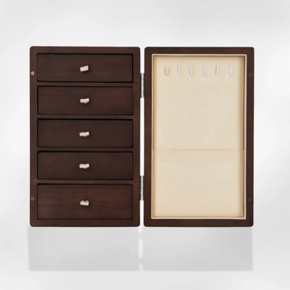 Boîte à Bijoux Bois Foncé | RoyalCoffer®bois-mixte