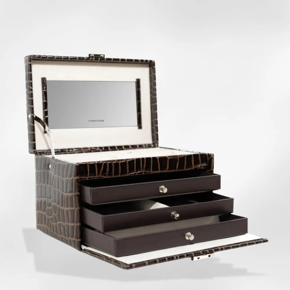 Boîte à Bijoux Craquelée | RoyalCoffer®