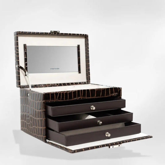 Boîte à Bijoux Craquelée | RoyalCoffer®