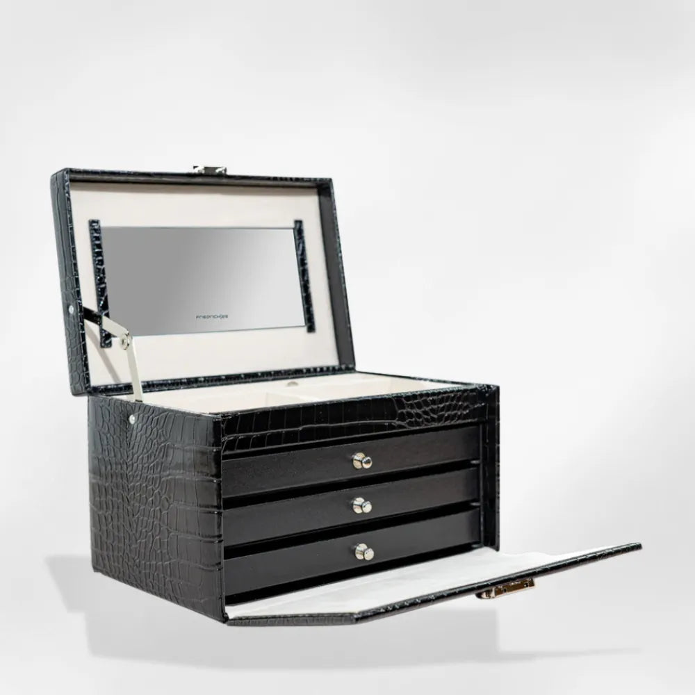 Boîte à Bijoux Craquelée | RoyalCoffer®