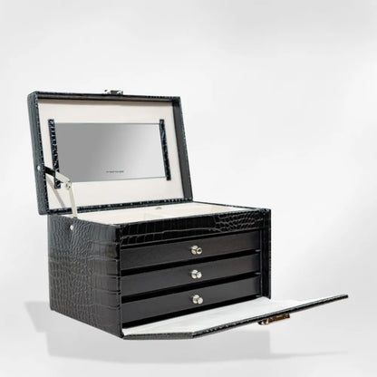 Boîte à Bijoux Craquelée | RoyalCoffer®