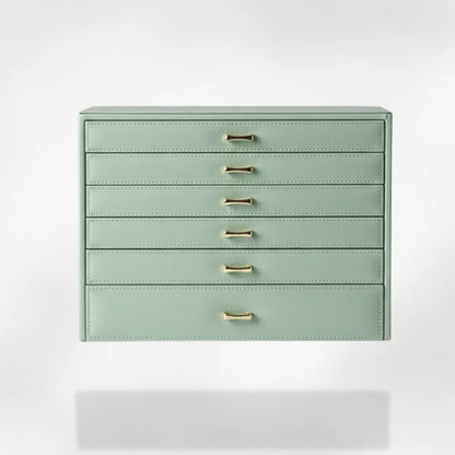 Boîte à Bijoux Cuir Luxe | RoyalCoffer®345