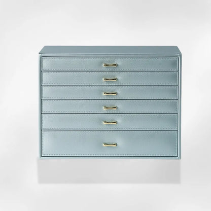 Boîte à Bijoux Cuir Luxe | RoyalCoffer®3456