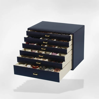 Boîte à Bijoux Cuir Luxe | RoyalCoffer®345678901