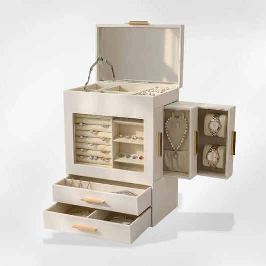 Boîte Bijoux Grande Capacité | RoyalCoffer®