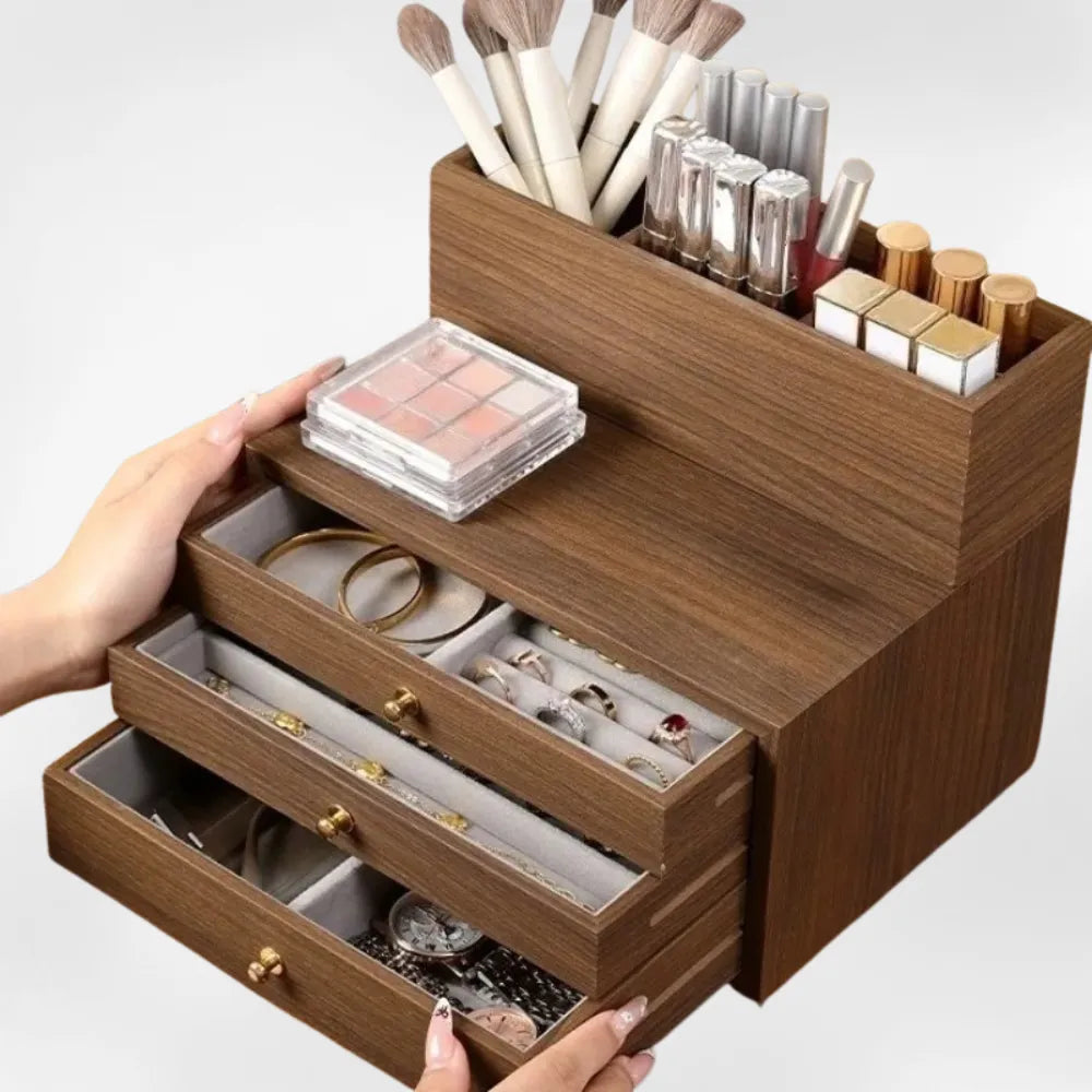 Boîte Bijoux Maquillage | RoyalCoffer® | Livraison GRATUITE