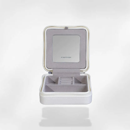 Boîte à Bijoux de Voyage avec Miroir | RoyalCoffer®3456789