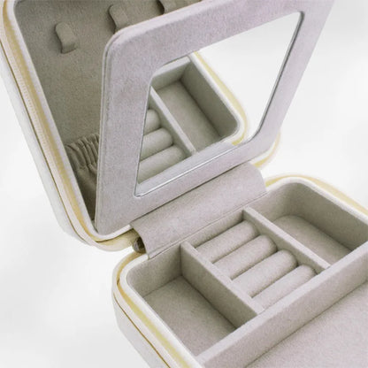 Boîte à Bijoux de Voyage avec Miroir | RoyalCoffer®345678911