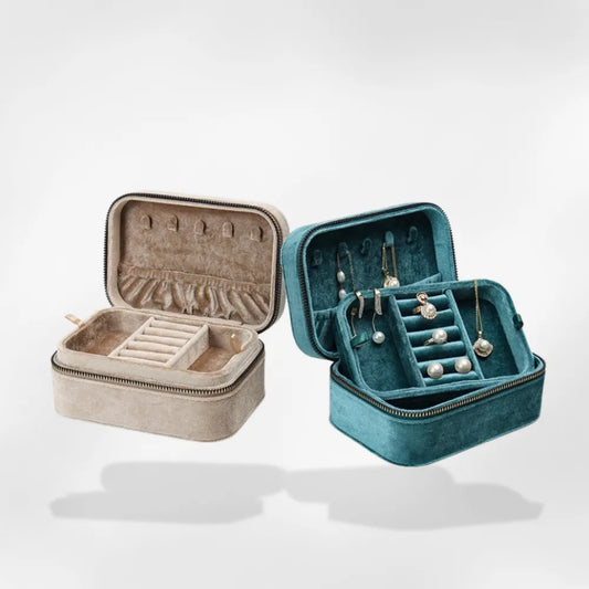 Boîte à Bijoux velours côtelé royalcoffer®