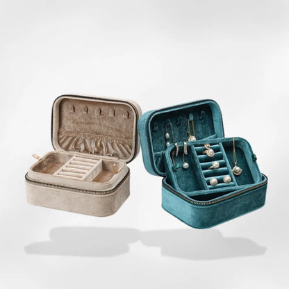 Boîte à Bijoux velours côtelé royalcoffer®