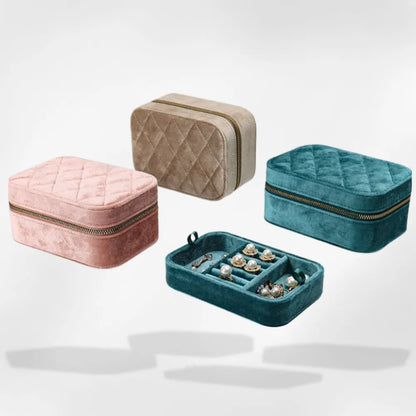 Boîte à Bijoux velours côtelé royalcoffer®3
