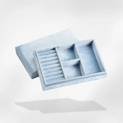 Boîte à bijoux cadeau original femme Bleu