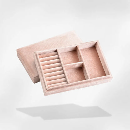 Boîte à bijoux cadeau original femme rose