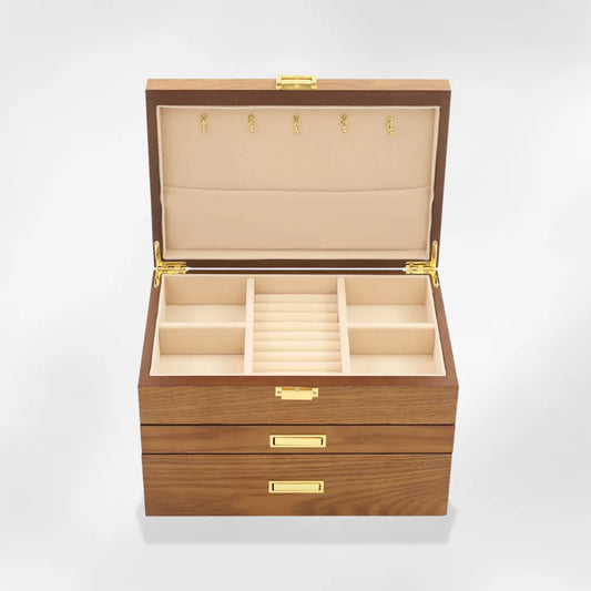 Boîte à bijoux fille en bois précieux | RoyalCoffer®